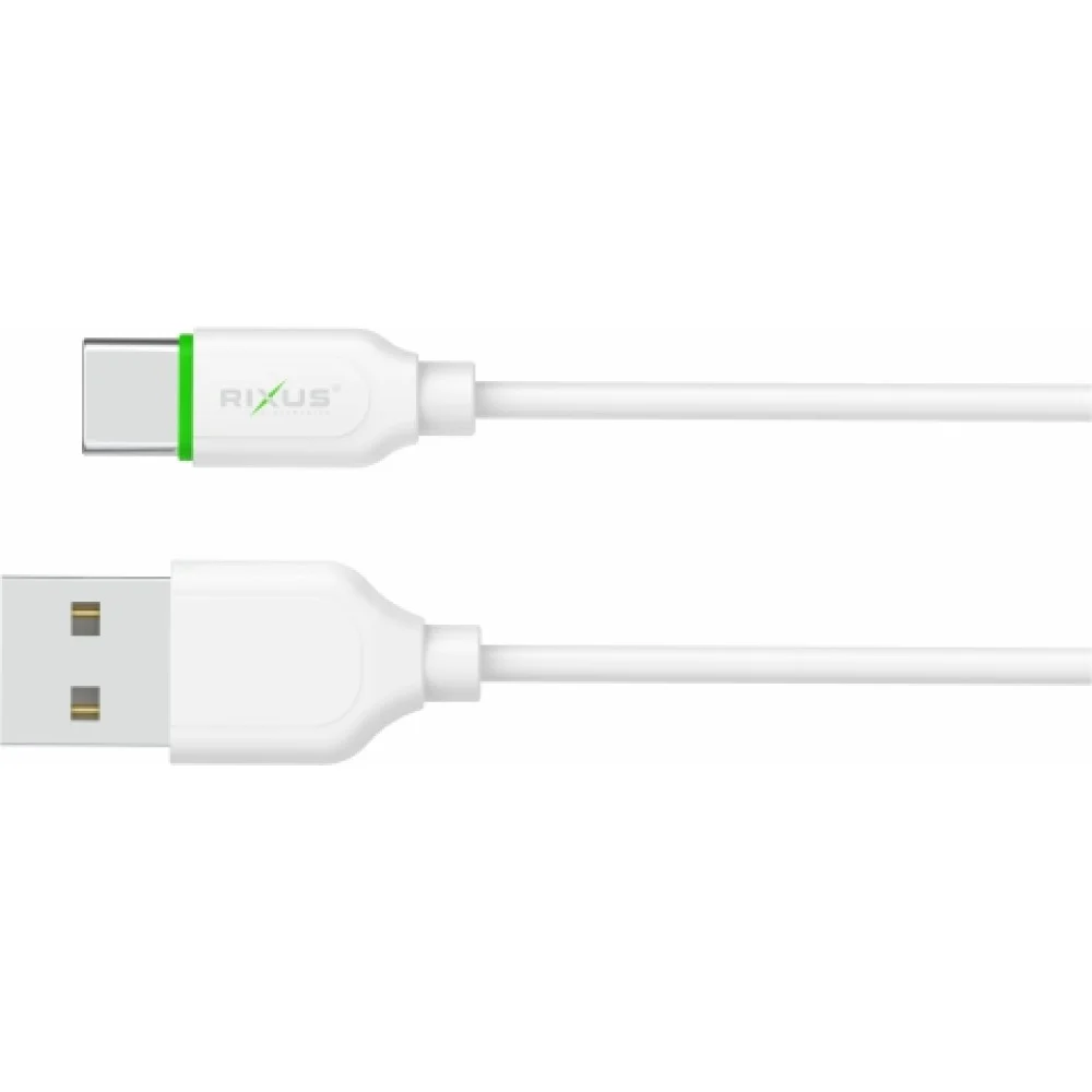 Rixus Data Sync & Fast Charge USB Cable For Type C 2Meter RXU82C